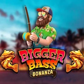 Official Slots logo: Bigger Bass Bonanza by Pragmatic Play at SlotHub Casino