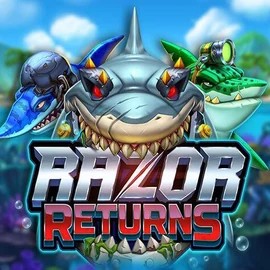 Slots logo of Razor Returns from Push Gaming at SlotHub Casino